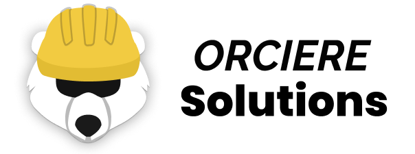 ORCIERE solutions logo noir